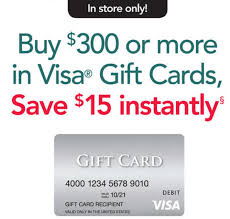 It is not reloadable, which allows you to acquire it quickly, without an application process or bank account. Get 15 Off 300 Of Visa Gift Cards From Office Max Or Office Depot This Week Plus Earn 5 Points Per Dollar Dansdeals Com