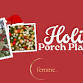 Holiday Porch Planter - with Woodland Flower Shed event image