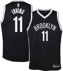 the nba is expected to begin examining online. Amazon Com Outerstuff Kyrie Irving Brooklyn Nets Nba Boys Kids 4 7 Black Road Replica Jersey Clothing