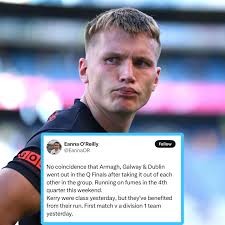 Kerry with the easy run ..