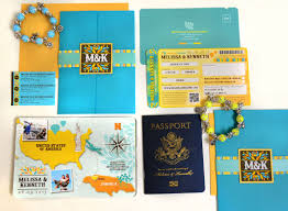 Jamaican Wedding Invitation Jamaican Wedding Passport Wedding Invitations Beautiful Invitations