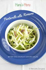 Puntarelle Alla Romana Recipe Italian Recipes Authentic Italian Recipes Great Salad Recipes