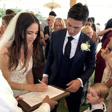 He missed the entire 2011 season with a torn acl that prevented him from practicing, but that has since ended his career. Congrats To Ryan Nugent Hopkins And Bre Nugent Hopkins On Getting Married Edmontonoilers