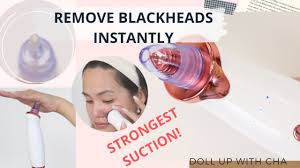 Alternatively, you can use a blackhead remover cream or gel to prepare your skin before using the device. Tips On How To Use Blackhead Vacuum Best Blackhead Suction Remover Remove Blackheads Instantly Youtube