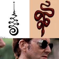 I was 18 years old and i had my daughters name tattood onto my arm. Reddit Goodomens I Know This Wasn T Done On Purpose But I Kinda Think Crowley S Snake Tattoo Looks A Bit Like The Unalome Sym Snake Tattoo Unalome Crowley