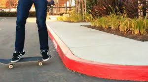 Push your foot against the board to propel it forward. How To Ride Off A Curb The Easiest Way Tutorial Skateboarding Tricks Skateboard Tutorial Skateboard Tutorial Video