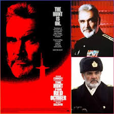 The Hunt for Red October" (1990) is a gripping Cold War thriller based