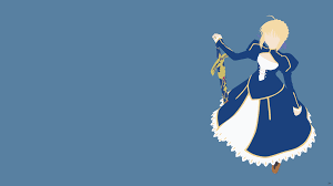 Saber Fate Stay Night Minimalist Wallpaper By Greenmapple17 Daily Anime Art Share anime wallpapers with your friends. saber fate stay night minimalist