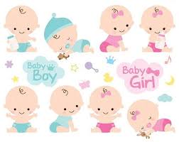 Baby Clipart Clip Art Baby Shower Boy Girl Product Clipart Etsy Baby Girl Clipart Baby Clip Art Baby Shower Clipart