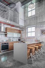 65 Admirable Apartment Kitchen Decor Ideas Cocina Industrial Cocina Estilo Industrial Diseno De Cocina