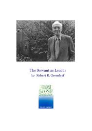 PDF) The Servant as Leader