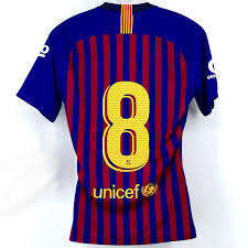 2018 19 Barcelona Player Issue Home Shirt 8 Riqui Puig Preseason Match Un Worn Kitroom Football The first or paternal family name is puig and the second or maternal family name is martí. 2018 19 barcelona player issue home shirt 8 riqui puig preseason match un worn