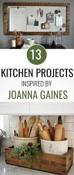 Her design inspiration stretches from east coast to west coast, country to lakeside, france to spain, and you can see it all in the incredible kitchens she designs for fixer upper. 13 Kitchen Projects Inspired By Joanna Gaines Love And Marriage