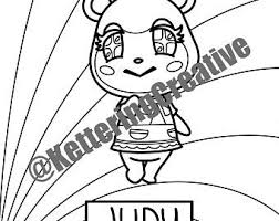 Check out amazing animalcrossing artwork on deviantart. Animal Crossing Coloring Book Etsy
