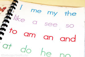 All english words are written with vowel letters in them. 5 Easy Mini Lessons To Teach Sight Words Kindergartenworks