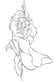Tarzan Jane Pages Tatuagem De Disney Cores Disney Desenhos Para Colorir