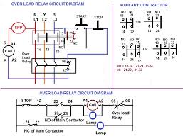 Over Load Relay Contactor For Starter Electrical Notes