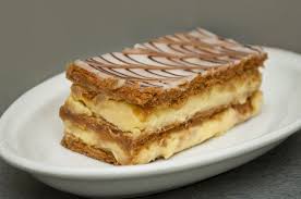 Mille Feuille Mit Vanillecreme Rezept Vanillecreme Rezept Rezepte Lebensmittel Essen
