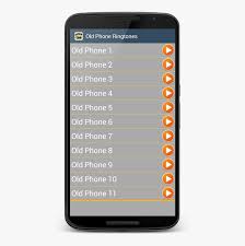 Free ringtones for android™ helps you to easily personalize your phone with new music ringtones and hd wallpapers. Old Phone Ringtones And Alarms For Android Png Old Android Phone Transparent Png Kindpng