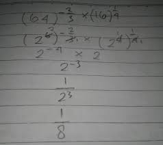 Play this game to review undefined. Hasil Dari 64 Pangkat 16 Pangkat Adalah A 1 16 C B D Mohon Dijawab Ya Buat Brainly Co Id