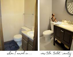 The reflections create a window on any wall the paint color is just as fresh as the toothpaste. A Quick Refresh For The Guest Bath Ugly Duckling House