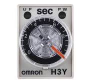 Omron H3Y-4 Series DIN Rail, Surface Mount Timer Relay, 24V dc, 4-Contact,  0.5 → 10s, 1-Function, 4PDT