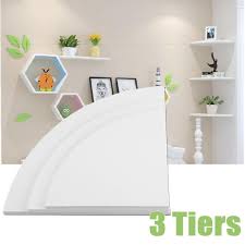 Floating, wall, corner and alcove shelves. 3pcs Floating Corner Shelf Wall Mounted Storage Rack Bookshelves Home Furniture Office Decor Buy At A Low Prices On Joom E Commerce Platform
