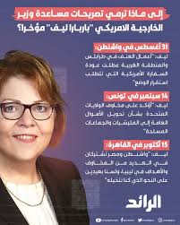 هل تقود مساعدة وزير الخارجية الأمريكي "باربارا ليف" التوجه الجديد لبلادها  في الملف الليبي؟