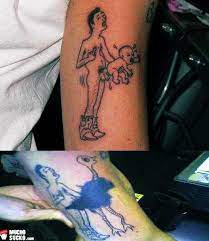 And unlucky for them, the pictures are posted all over the internet; Sloppynchoppy On Twitter Steve O Pedophile Tattoo Cover Up