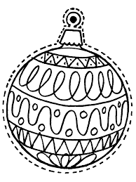 Large christmas ornament coloring page. Pin On Holiday Coloring Pages