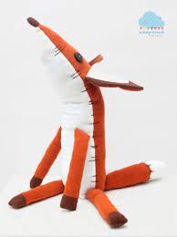 Big Fox Plush 29 Fox Stuffed Animal Fox Fleece Toy Woodland Animal Nursery Fox Gift Cute Kawaii Toy Fox Bab0y Gift Christmas Kid Gift Fox Stuffed Animal Woodland Animal Nursery Fox