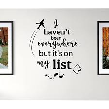 Bedroom wall decals as low as $10.95. Travel Bedroom Decor Amazon Com Lettering Wall Vinyl Decals Quotes Wall Decals