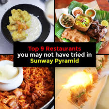 You don't need to stress over where to eat in sunway pyramid because these 12 restaurants may give you an idea on how to make your rumbling tummy happy!4 min. Kl Foodie 9 Restaurant You May Not Have Tried In Sunway Pyramid Mall Facebook
