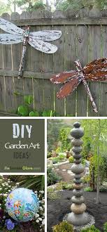 Awesome Yard Art Garden Decoration Ideas The Garden Glove Garden Art Garden Projects Garden Crafts