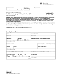 Von ihrem vater, ihrer mutter und, wenn sie verheiratet sind oder in einer eingetragenen lebenspartnerschaft leben, von. V0100 Rentenversicherung Fill Online Printable Fillable Blank Pdffiller