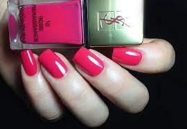 Ysl Rose Renaissance Couture Nails Nail Polish Nails