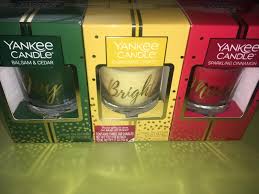 33 Value Yankee Candle Holiday Small Jar Candle Trio Set Balsam Cedar Sparkling Cinnamon Christmas Cookie Walmart Com Walmart Com