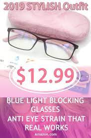 Only 12 99 With Code 286g9i2h On Amazon Blue Light Blocking Glasses Computer Eyeglasses Anti Eye Strain That Real Works Wome Eye Strain Light Blue Glasses