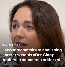 ACT recommends abolishing Ginny Anderson from Parliament.