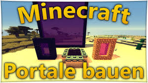 What kind of blocks does the ender dragon destroy? Minecraft Enderportal Bauen Nether Portal Bauen Portal Zum Himmel Minecraft Deutsch 1 8 Youtube