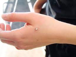 Love Dermal Piercings Want One Dermal Piercing Facial Piercings Finger Piercing