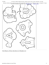 ¡haz clic aquí para jugar colorear! Las Vocales Dibujalia Dibujos Para Colorear Numeros Letras Formas Y Juegos Abecedarios Las Vocales