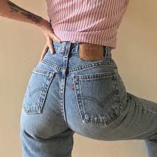 Depop jeans (page 1) vintage 90s light blue wash levi's 521 jeans!. Vintage Levi S 550s High Rise Tapered Leg Fit Tag Depop Jeans Outfit Women Levi Jeans Women Womens Clothing Uk