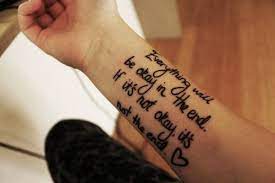 Quotes To Write On Your Wrist Quotesgram