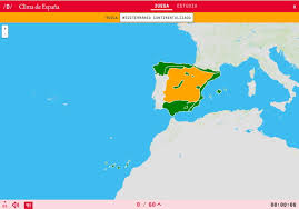 Map of spain is a site dedicated to providing royalty free maps of spain, maps of spanish cities and links of maps to buy. Mapa Para Jugar Donde Esta Climas De Espana Mapas Interactivos