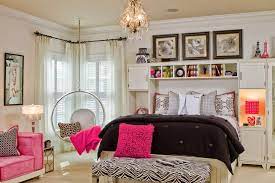 Creative Awesome Girly Pink Accents Bedroom Decorating Idea For Fashionable Young Female Adults With A Cute Bubble Kids Bedroom Designs Girly Bedroom Girl Room
