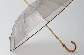 clear umbrella bamboo クリア アンブレラ バンブー ブラウン goods 長傘 traditional weatherwear トラディショナル ウェザーウェア 公式通販オンラインストア 傘 ビニール傘 トラディショナルウェザーウェア