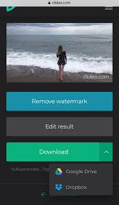 Make a slideshow as a gift to your beloved; Android Slideshow Maker Clideo