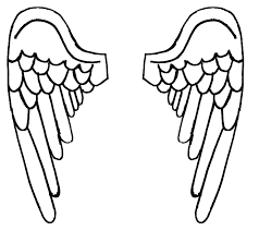 For you to make great first communion decorations, invitations and more. Simple Angel Wings Sk H Novocom Top