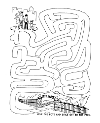 Activity Pages To Print Maze Sheets Are A Fun And Educational Activity That Kids Love To Play Activity Sheets For Kids Activity Sheets Abc Coloring Pages